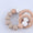 Wood & silicone teether ring