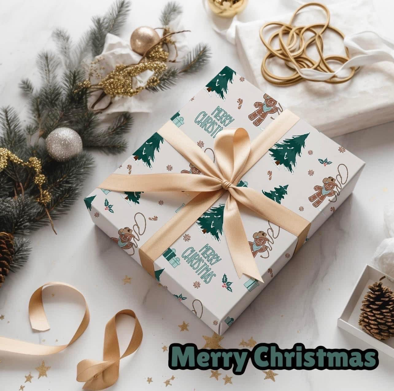 Christmas wrapping paper