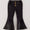 Girls black bell bottoms