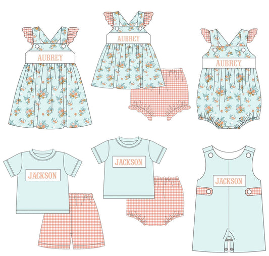 Mint Collection- Embroidered- you choose words