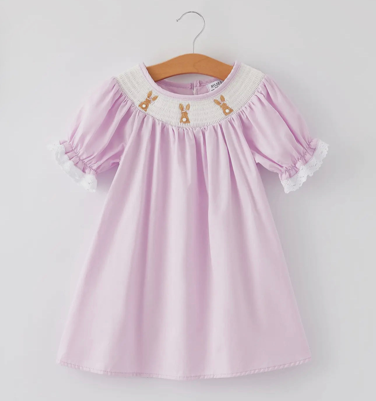 Smocked bunny dress