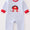 Farm appliqué boys romper