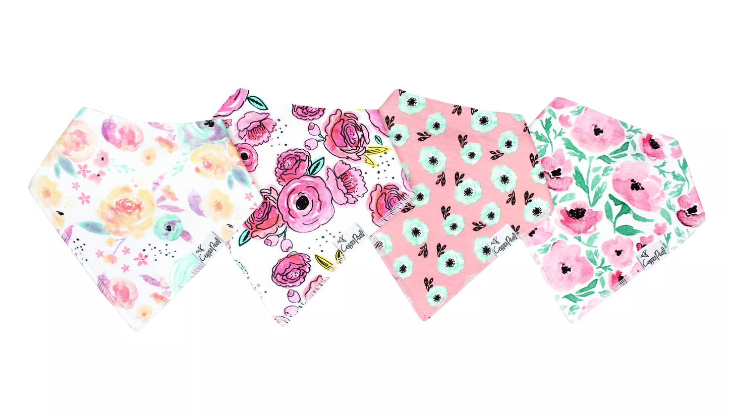 Bloom bandana bibs