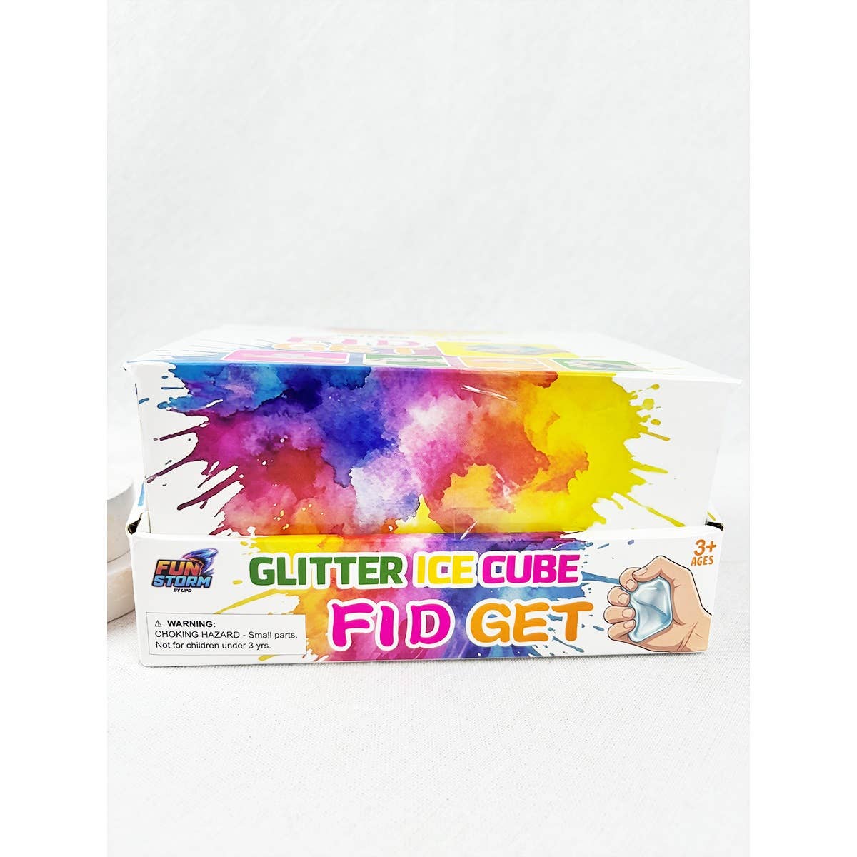 Glitter Mini Ice Cube Squishy Fidget Toy