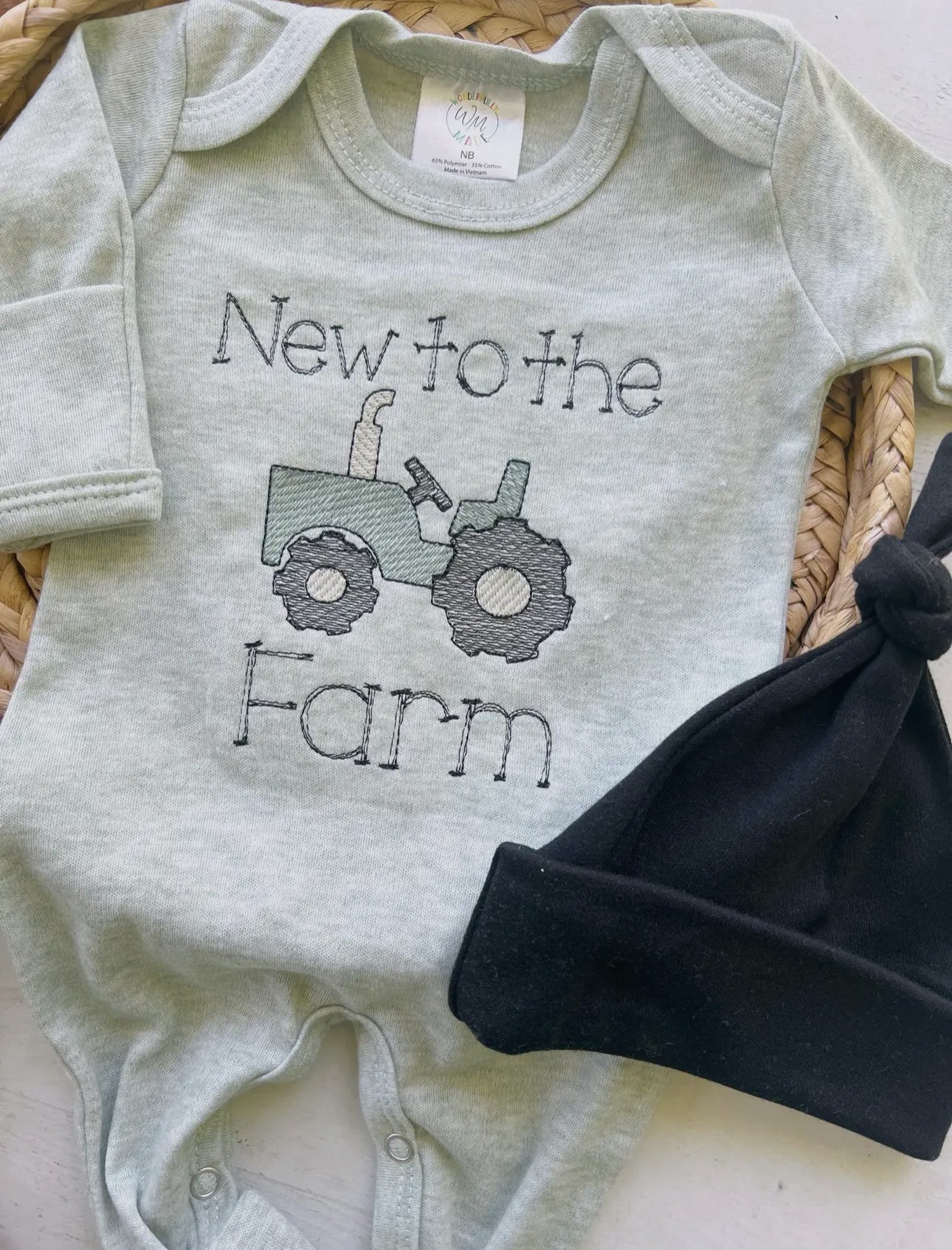 New to the farm romper
