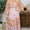 Fall florals dress