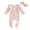Ruffle baby sleeper NB- embroider for $6