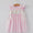 Smocked cross ruffle dress