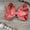 Classic Scallop bows - alligator clip 4.5in