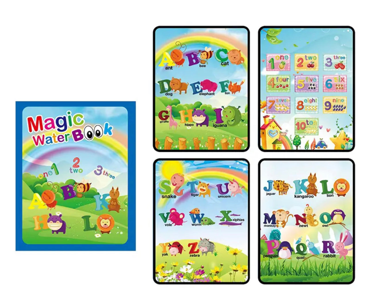 Magic water pen book