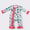 Christmas tree ruffle romper