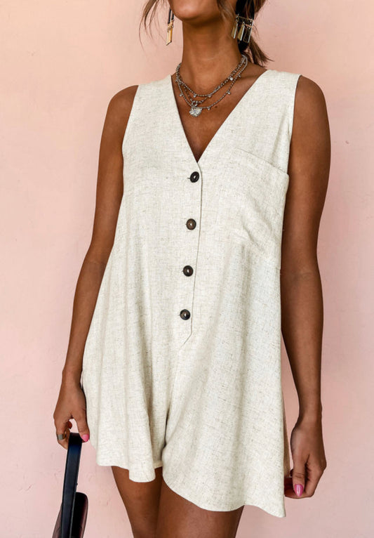 Beige romper