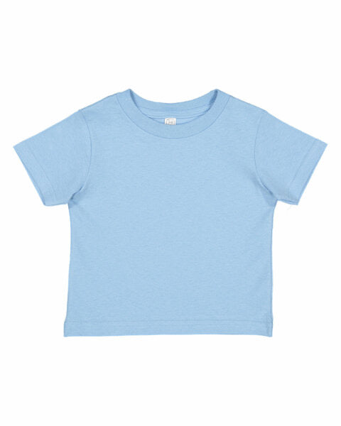 Blue T-shirt for embroidery