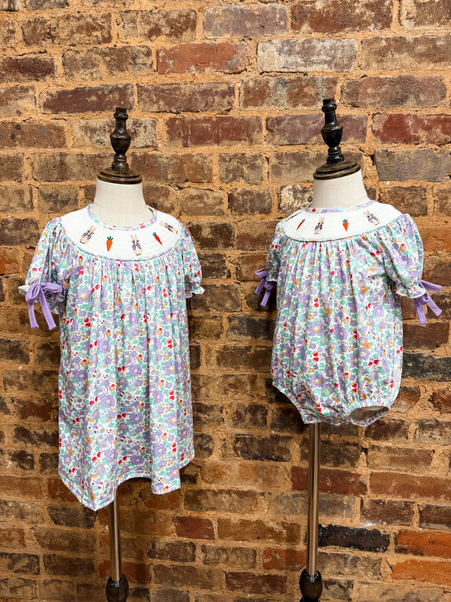 Peter rabbit smocked dress