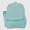 Mint seersucker full size backpack- includes name/mono
