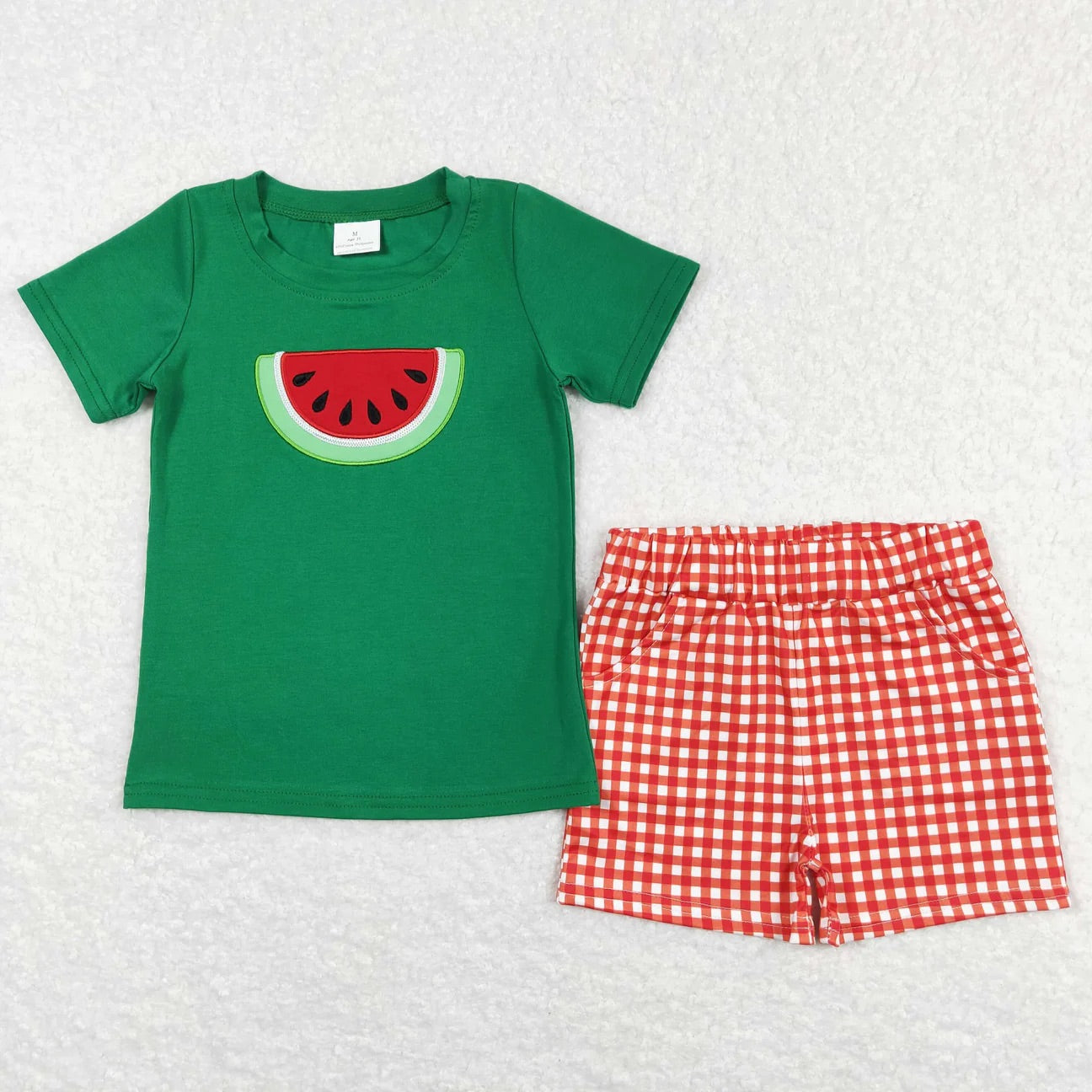 Watermelon boys short set