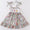 Easter floral print bunny dress