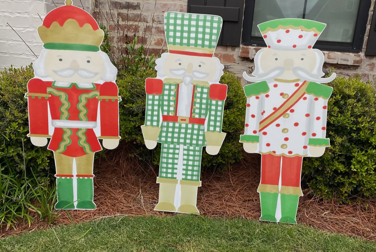 Festive yard sign