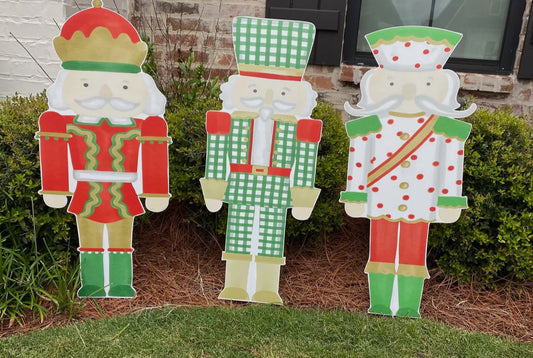 Festive yard sign