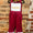 Burgundy jumpsuit- embroider me