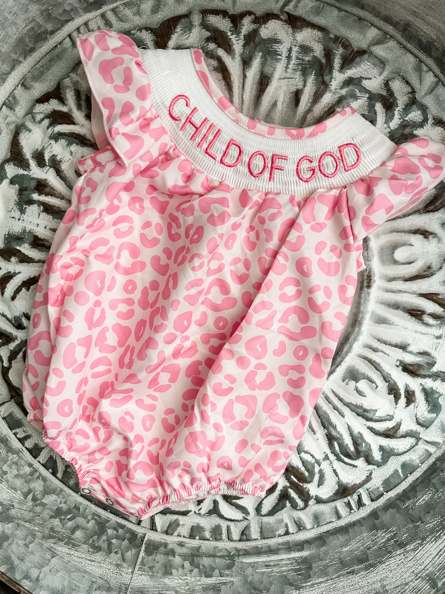 Child of god smocked bubble