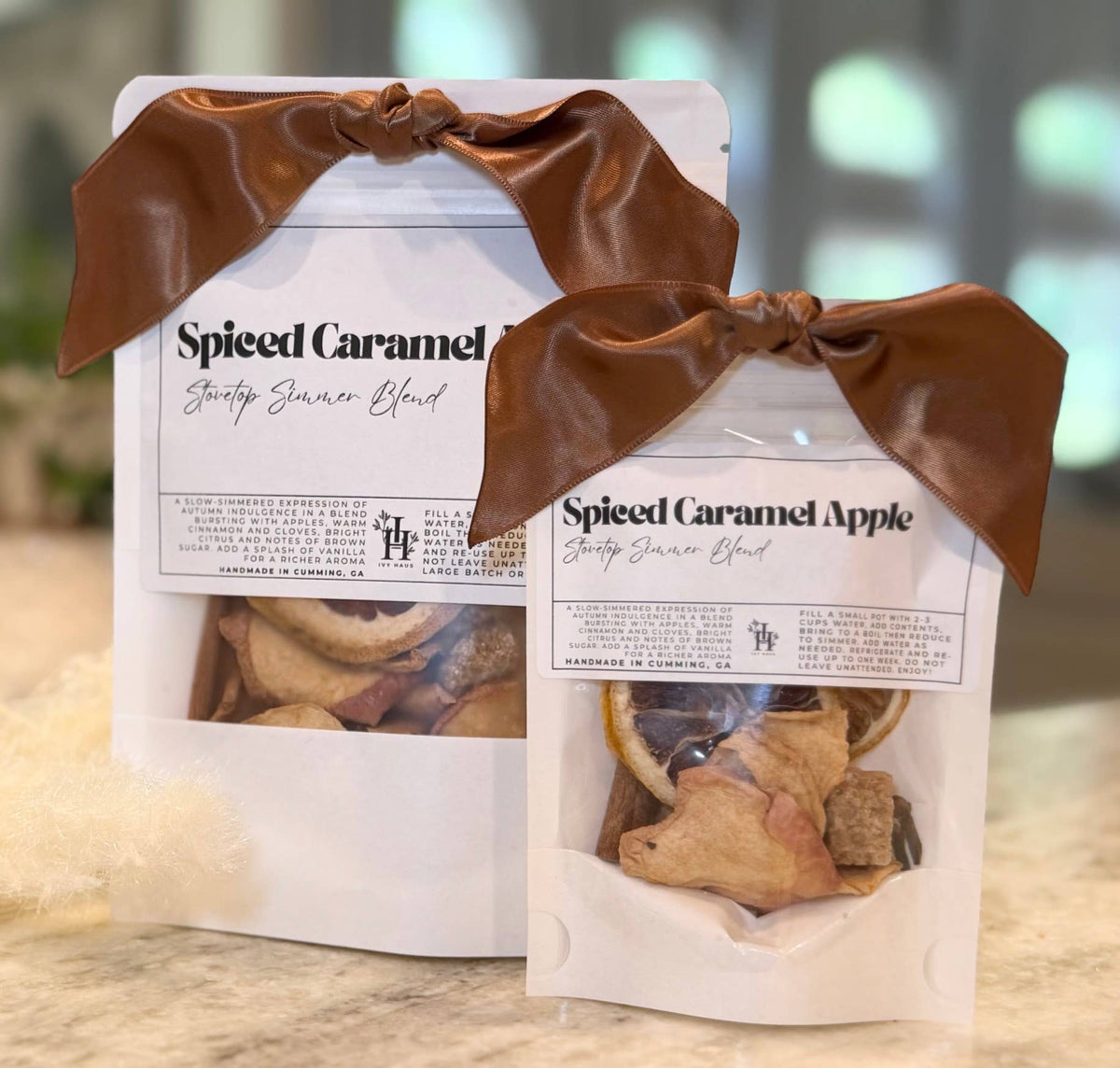Spiced Caramel Apple Stovetop Simmer Blend Potpourri L