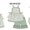 Green gingham girls set