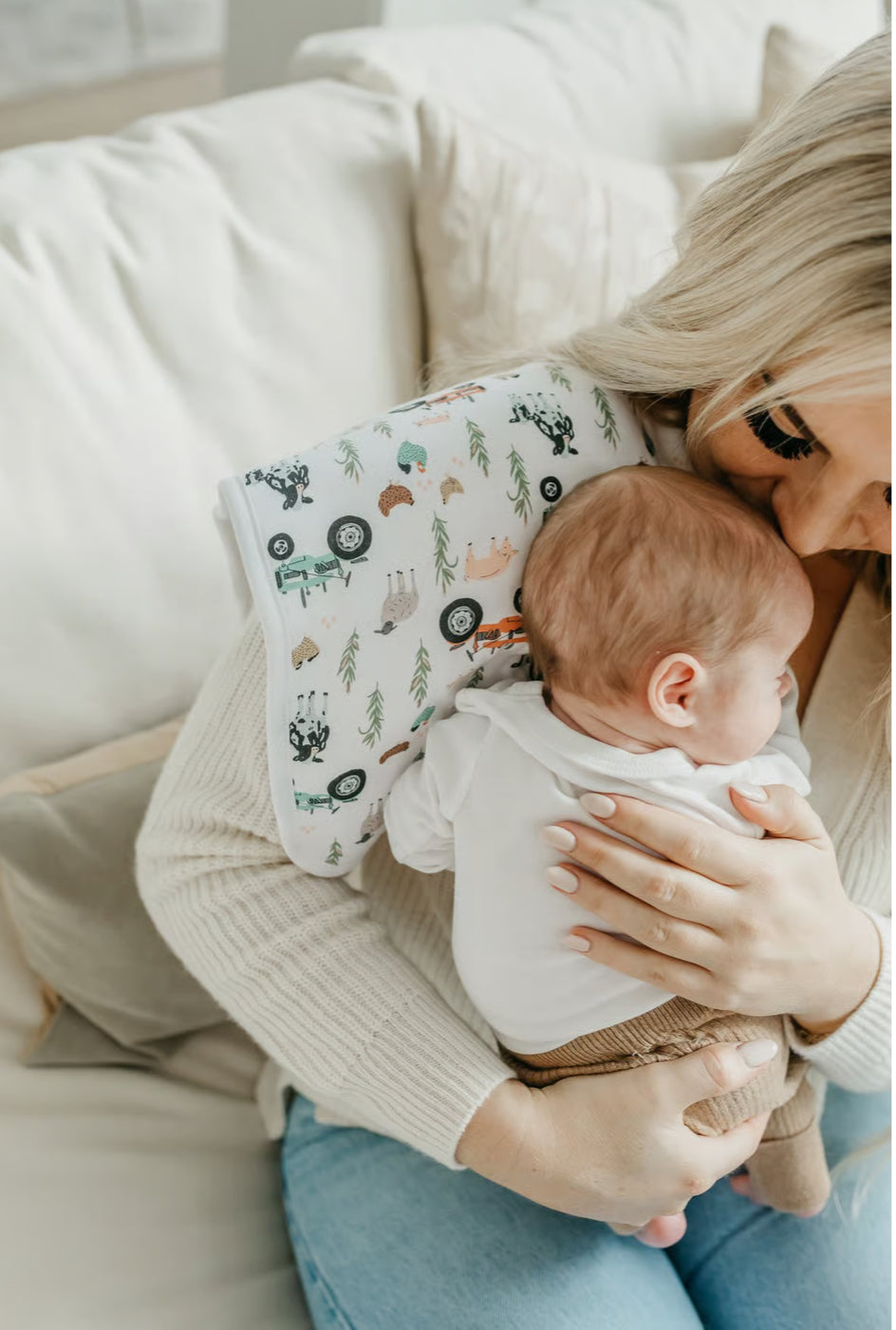 The Jo burp cloths set of 3