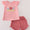 Pink Apple Pencil appliqué set