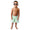 Seersucker swim shorts