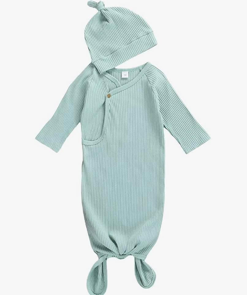 Knot gown with hat- embroider me
