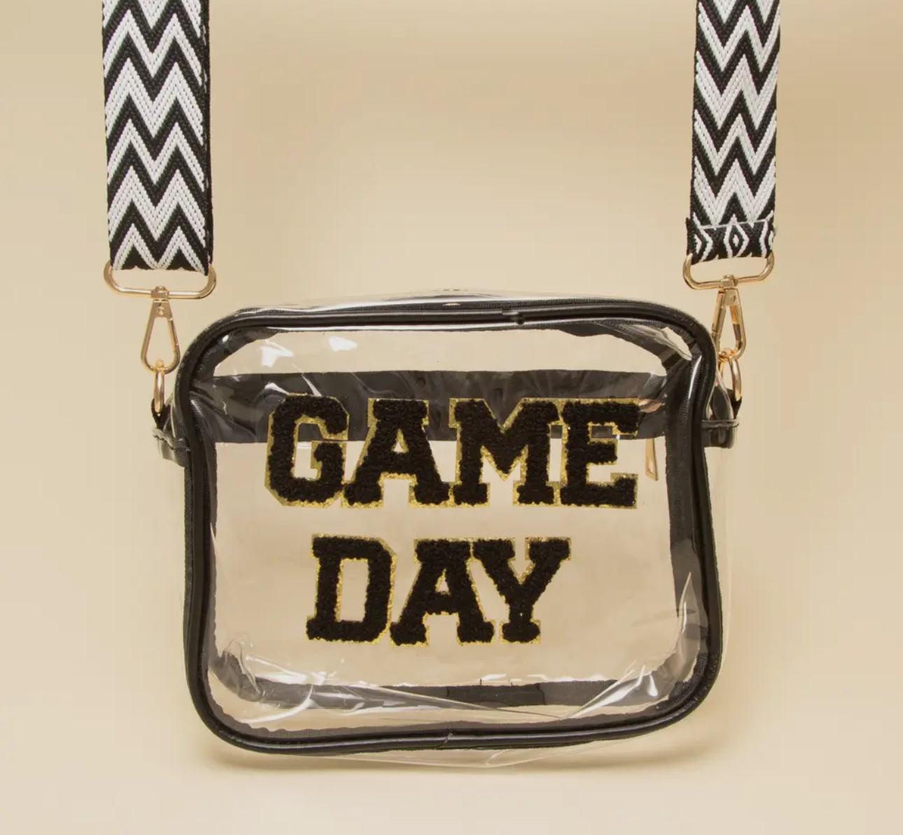 Black Game Day Bag
