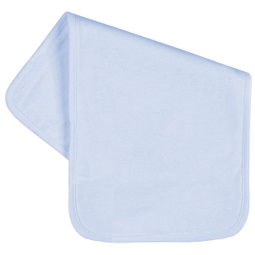 Blue burp cloth- embroider me