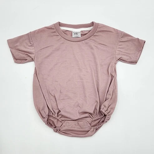 Plum Oversized T-shirt bubble- EMBROIDER ME!