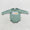 Boys sage pumpkin romper