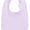 Ruffle lavender bib- embroider me