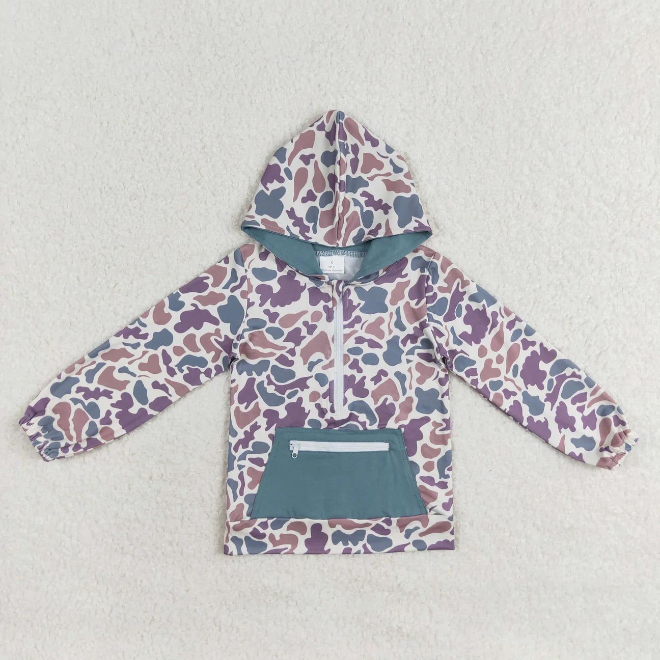 Camo pullover