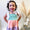 Multi color tiered girls dress