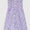 Girls smocked purple romper with pockets
