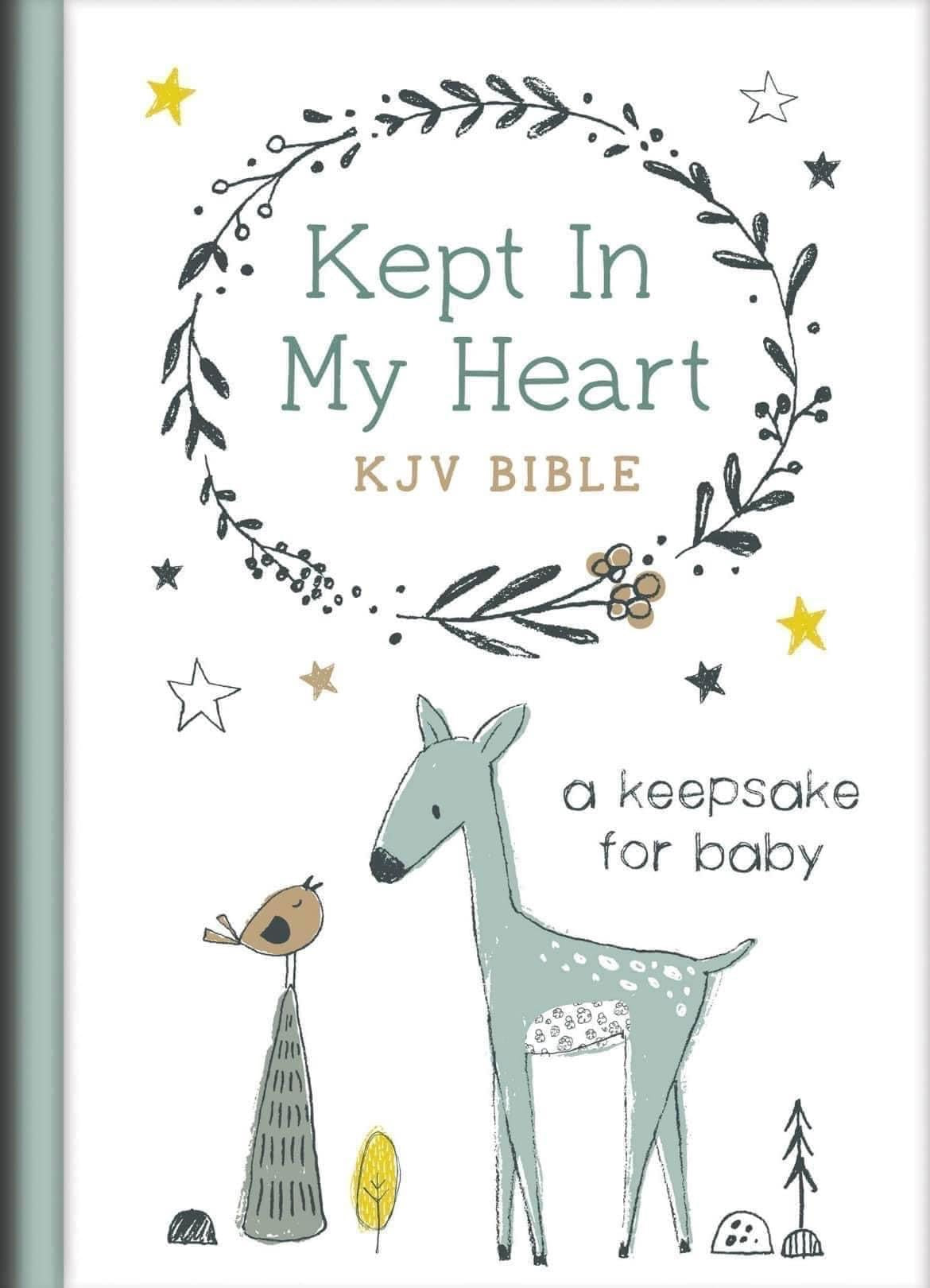 Kept in my heart- KJV KEEPSAKE BIBLES