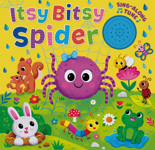 Itsy bitsy spider sing along book