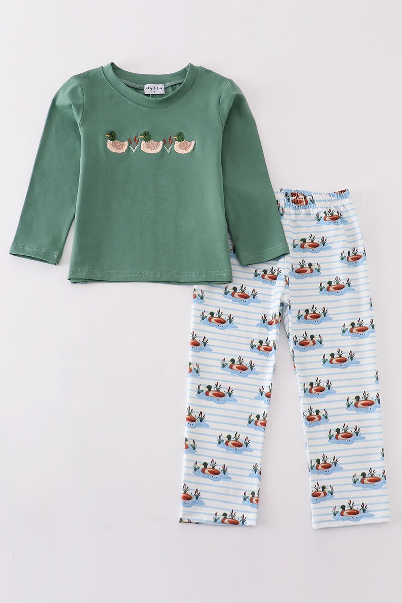 Duck French knot boys set