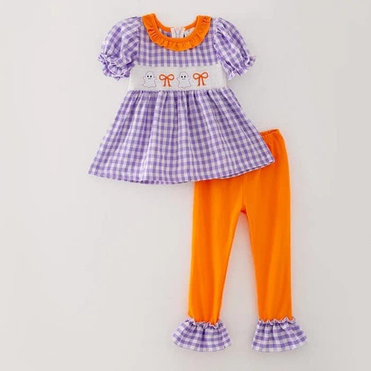 Ghost embroidered set