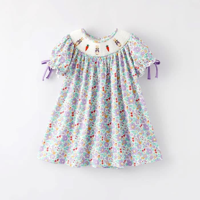 Peter rabbit smocked dress