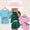 Blue/pink skort set