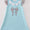 Bow floral applique dress