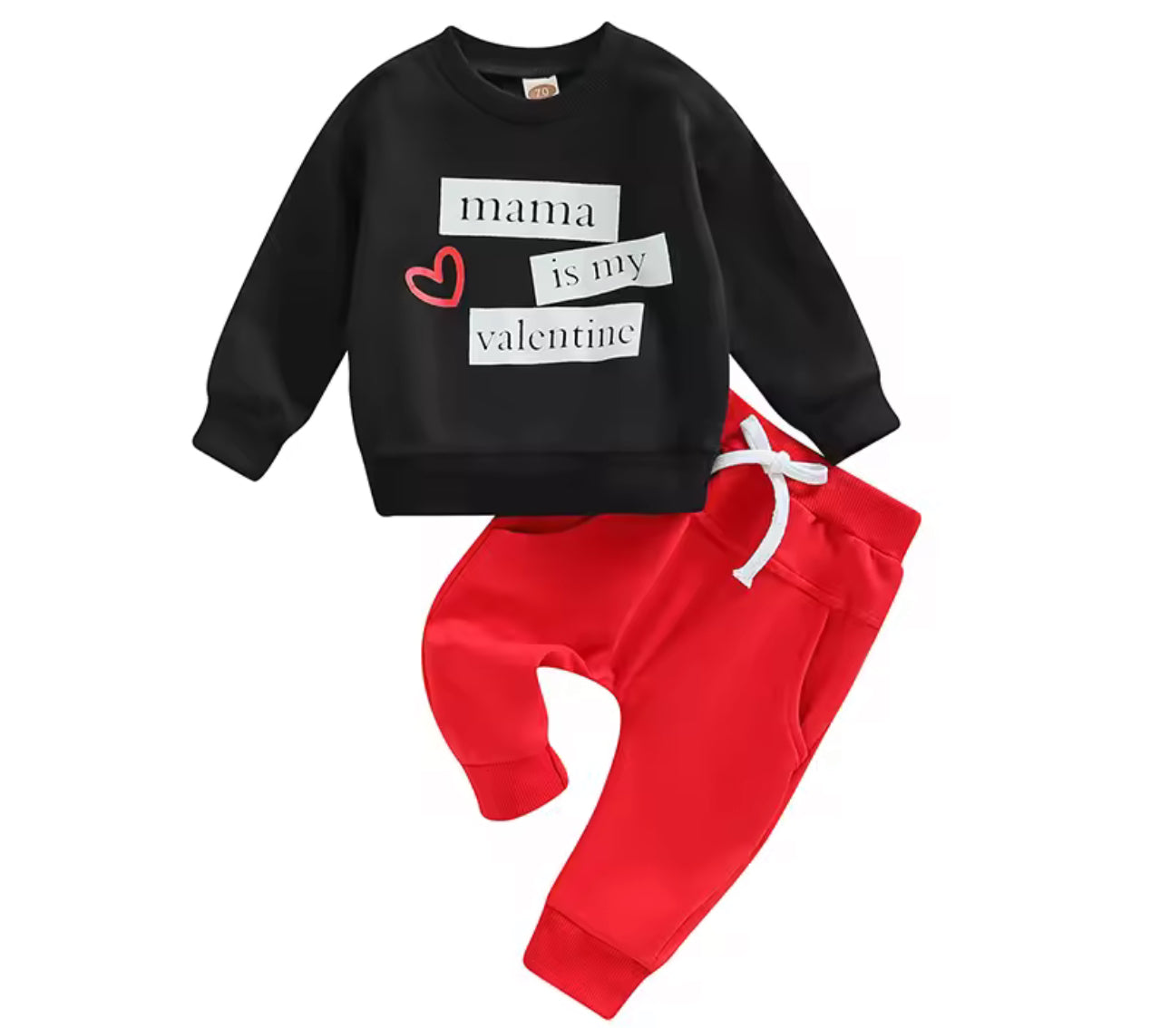 Mama is my valentine set