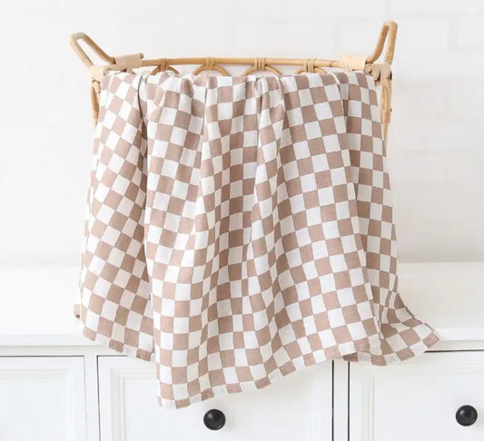 Newborn multi use blanket/burp cloth
