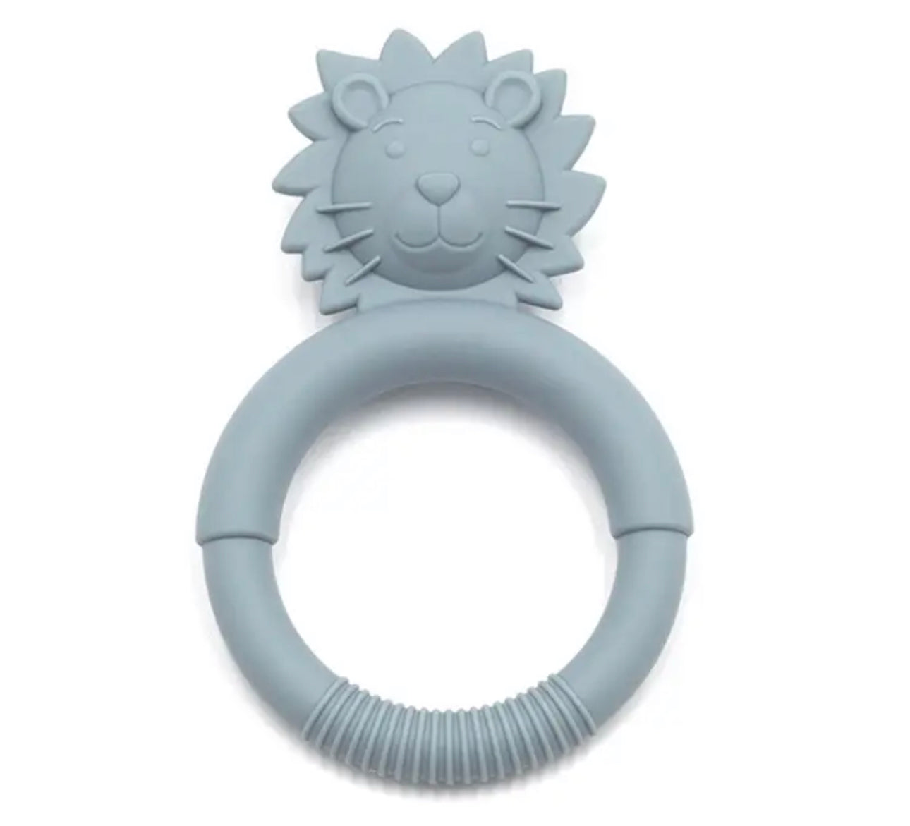 Lion silicone teether