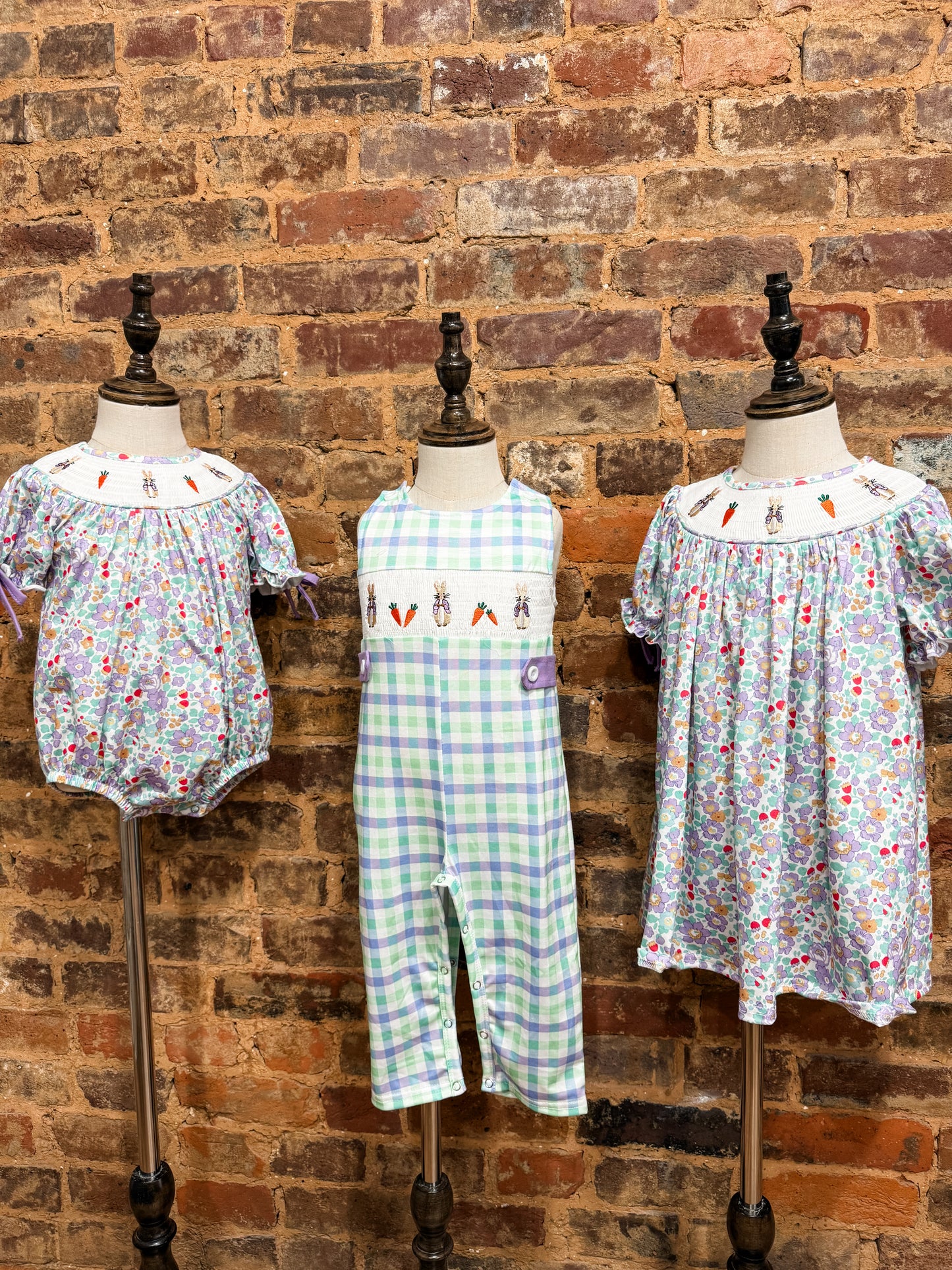 Peter rabbit smocked dress